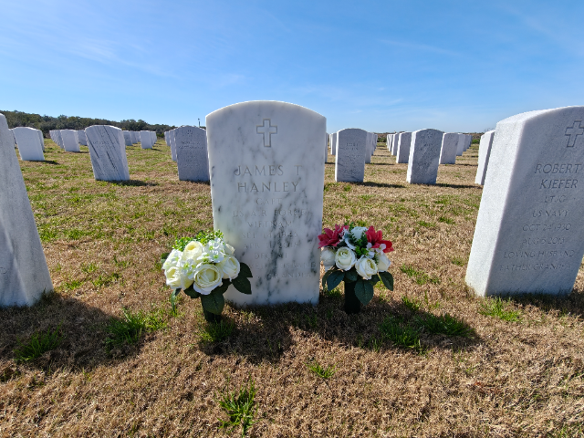 Flower delivery for James T Hanley