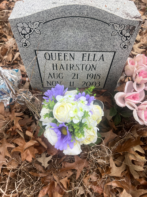 Flower delivery for Queen Ella Hairston