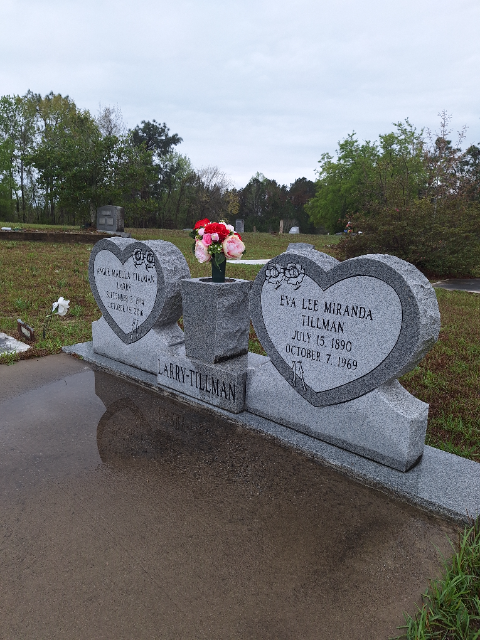 Flower delivery for Eva Lee Miranda Tillman