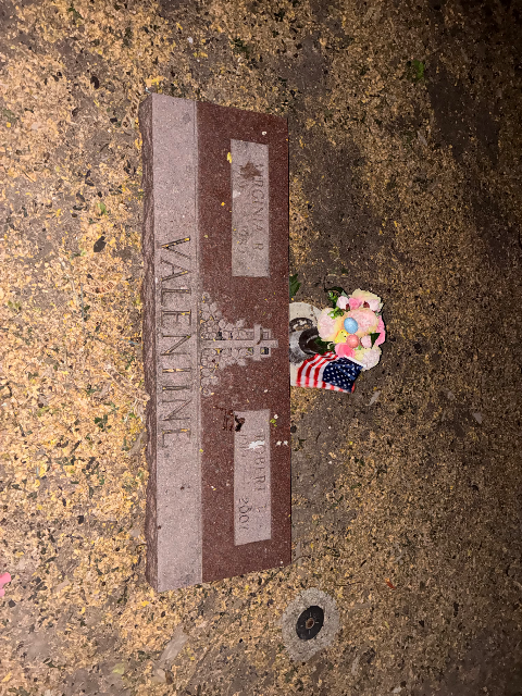 Flower delivery for Robert Frank Valentine