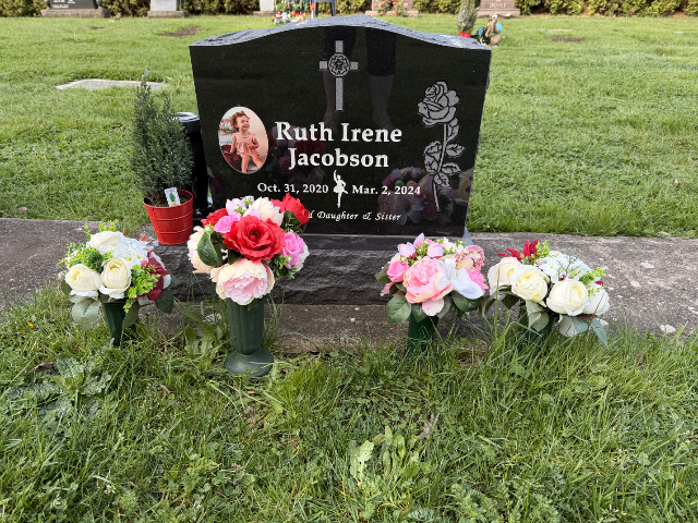 Flower delivery for Ruth Irene Jacobson