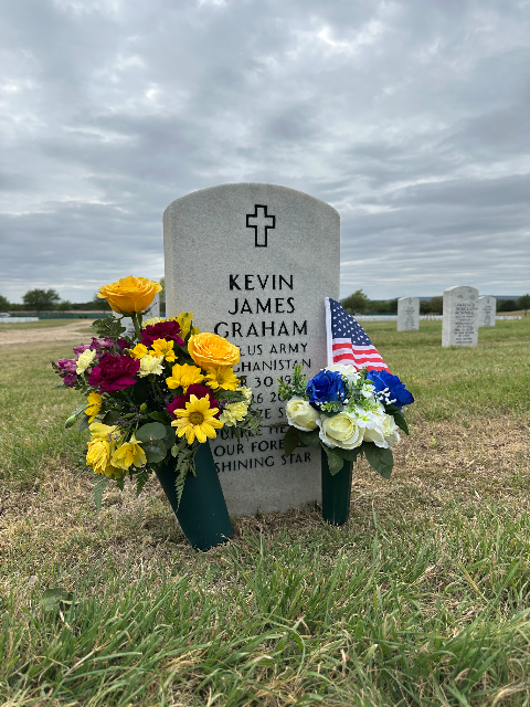 Flower delivery for Kevin James Graham