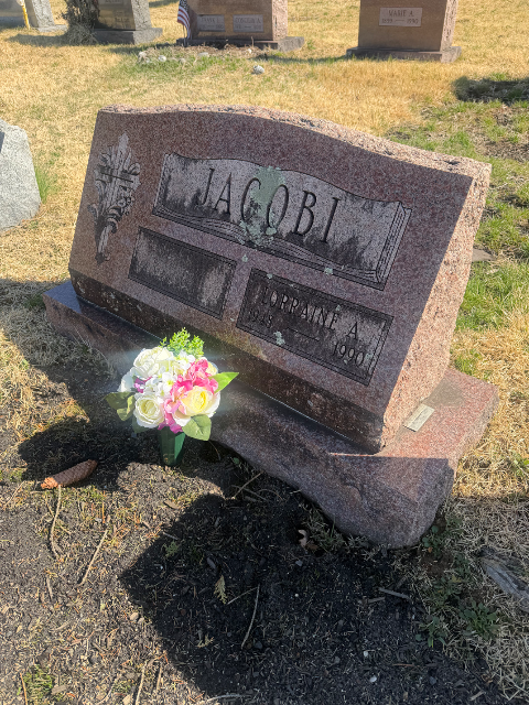 Flower delivery for Lorraine A. Jacobi