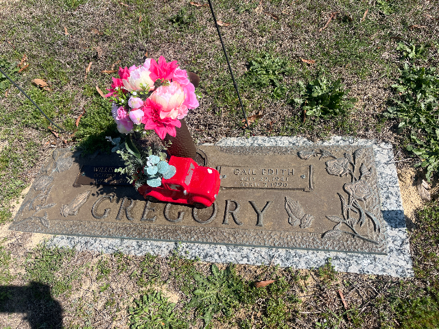 Flower delivery for Gail Edith Gregory