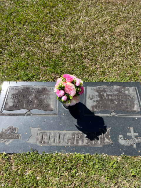 Flower delivery for Ben Thigpen