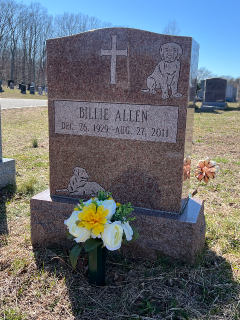 Flower delivery for Billie Allen