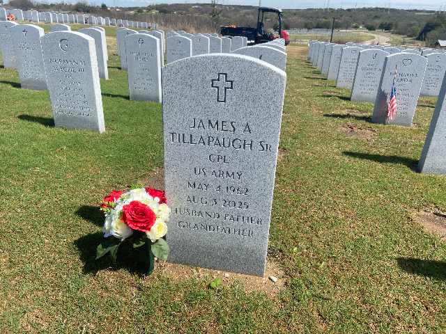 Flower delivery for James Alfred Tillapaugh