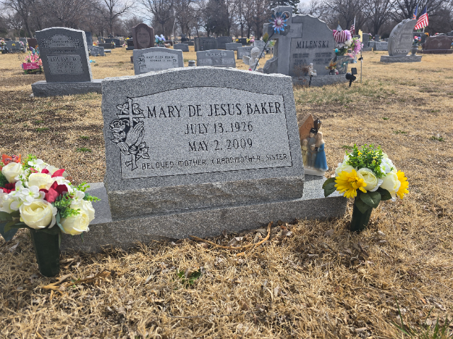 Flower delivery for Mary De Jesus Baker