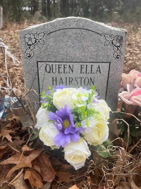 Flower delivery for Queen Ella Hairston