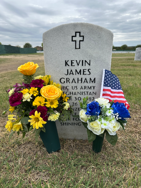 Flower delivery for Kevin James Graham