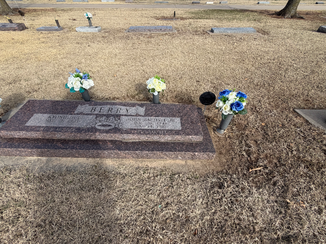 Flower delivery for John Baptiste Berry