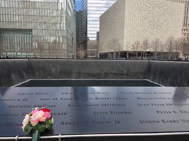 Flower delivery for Angel M. Pabon