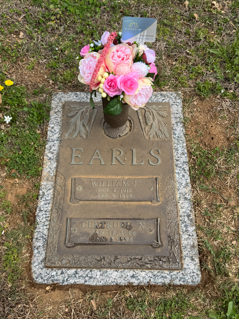 Flower delivery for William J Earls