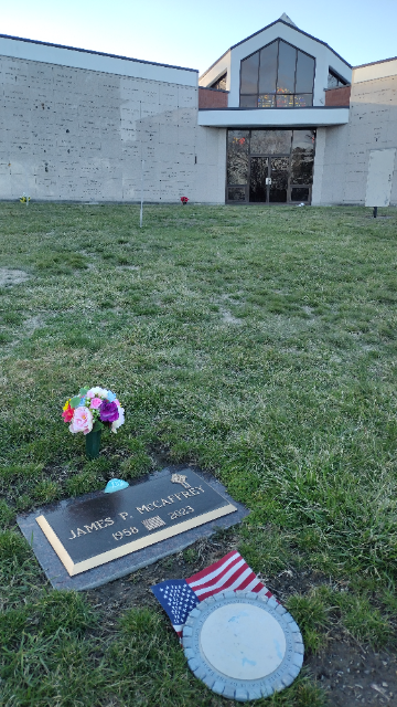 Flowers for James Perry McCaffrey