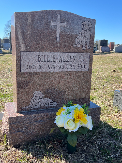Flower delivery for Billie Allen
