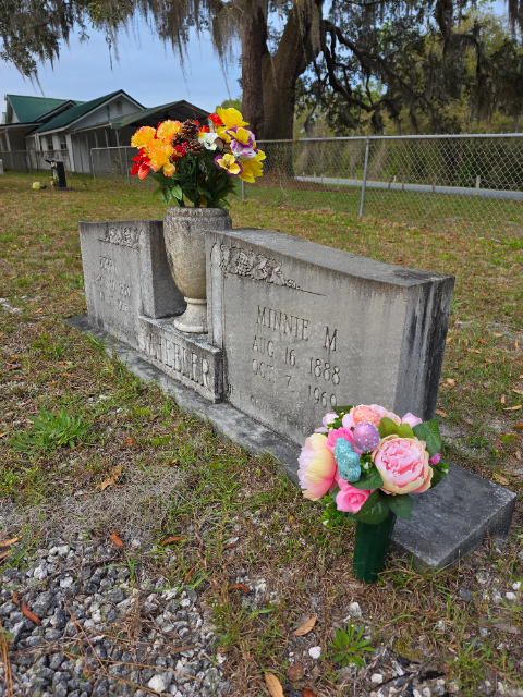 Flower delivery for Minnie Wheeler