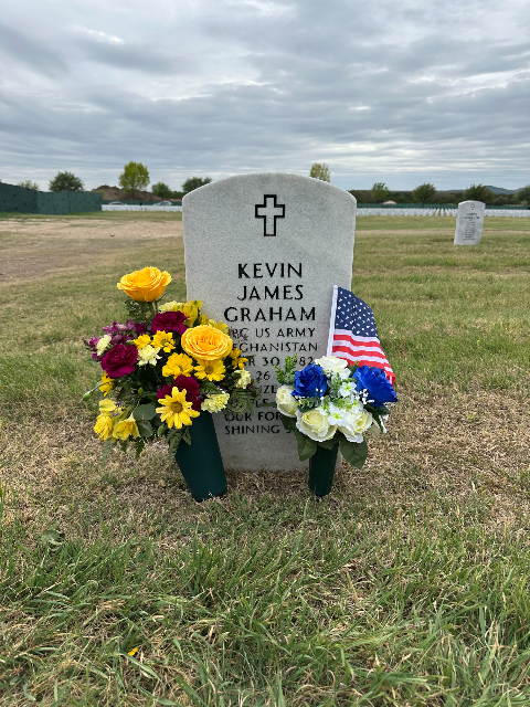 Flower delivery for Kevin James Graham