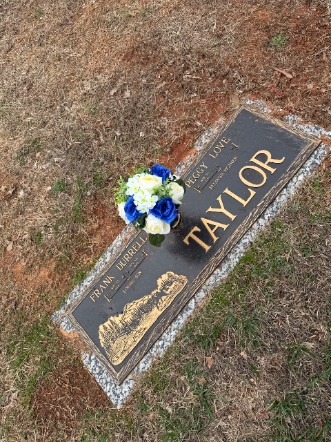 Flower delivery for Frank Durrell “Dewey” Taylor