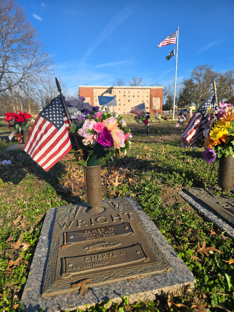 Flower delivery for James w. wright