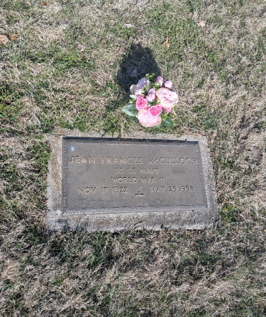 Flower delivery for Jean Lloyd McCulloch