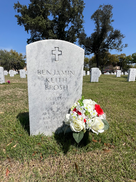 Flower delivery for Benjamin Keith Brosh