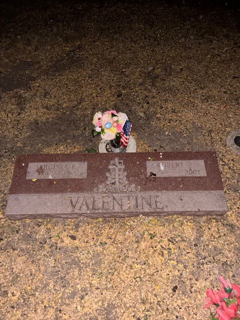 Flower delivery for Robert Frank Valentine