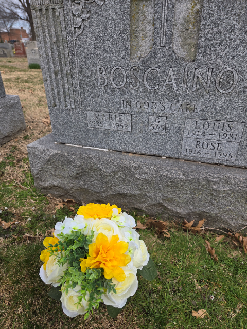 Flower delivery for Marie Boscaino