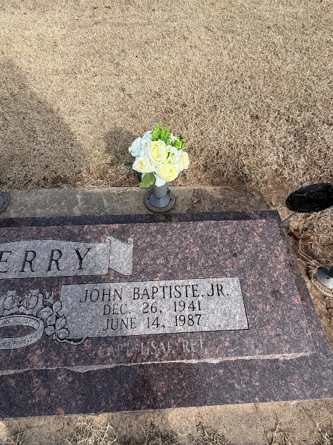 Flower delivery for John Baptiste Berry