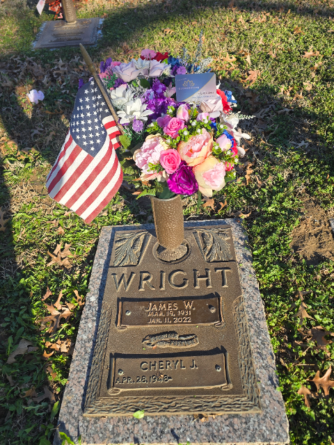 Flower delivery for James w. wright