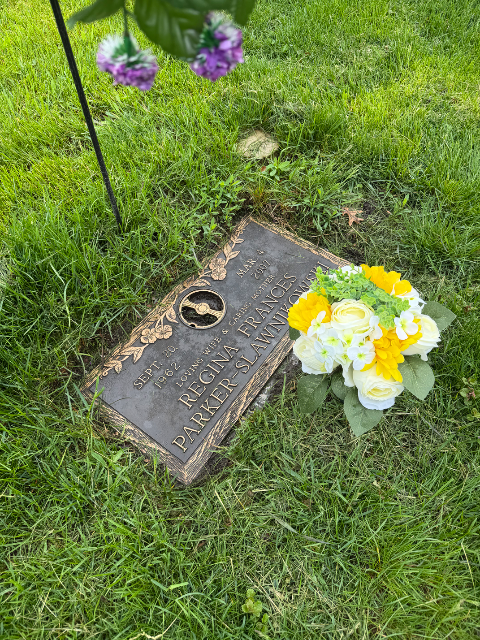 Flower delivery for Regina Frances Parker-Slawnikowski