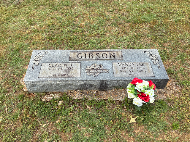 Flower delivery for Wanda Lee Gibson