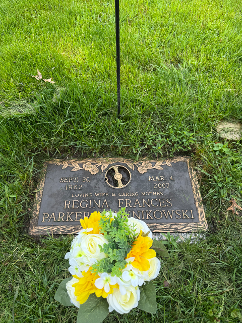Flower delivery for Regina Frances Parker-Slawnikowski