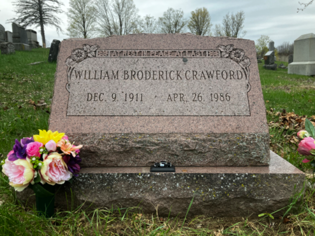 Flower delivery for William Broderick Crawford
