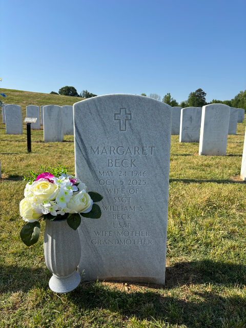 Flower delivery for Margaret Beck