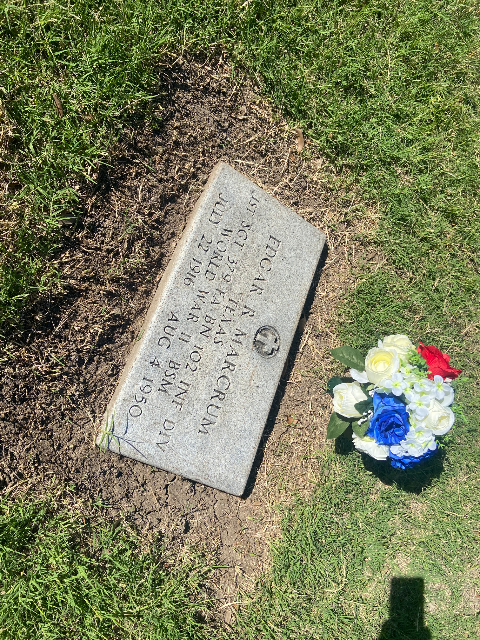 Flower delivery for Edgar Ray Marcrum