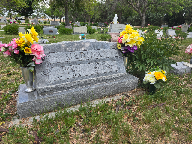 Flower delivery for Arthur Arellano Medina