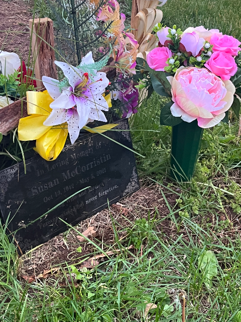 Flower delivery for Susan McCorristin