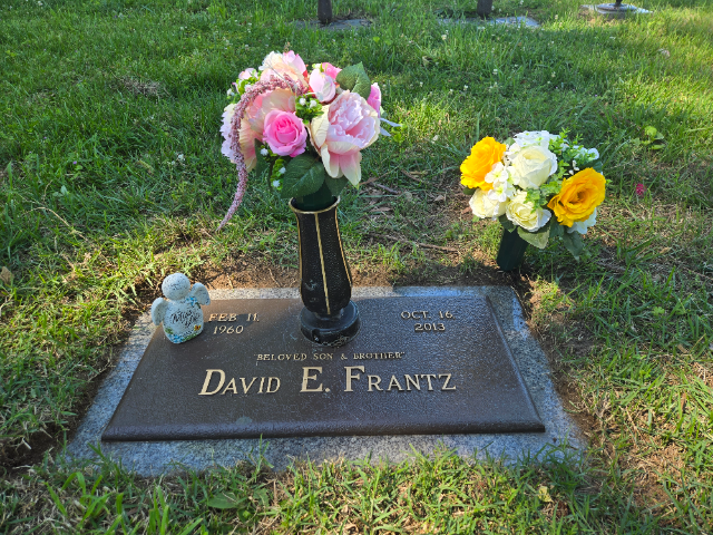 Flowers for David E Frantz