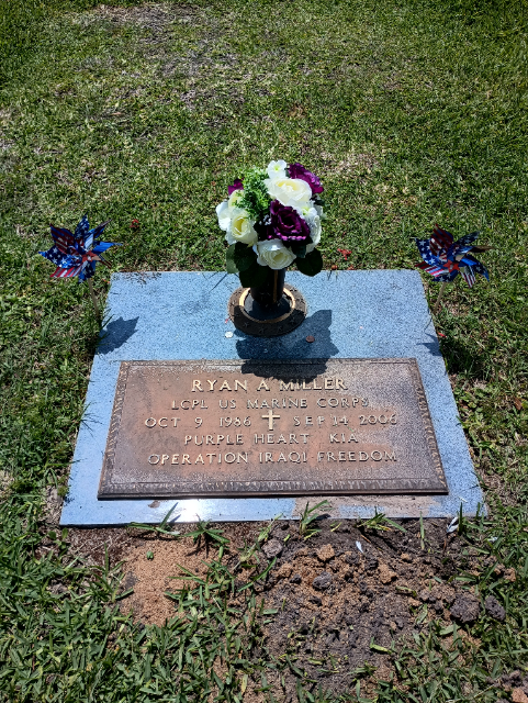 Flower delivery for Ryan Adam Miller