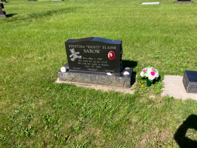 Flower delivery for Kristina Elaine Sarow