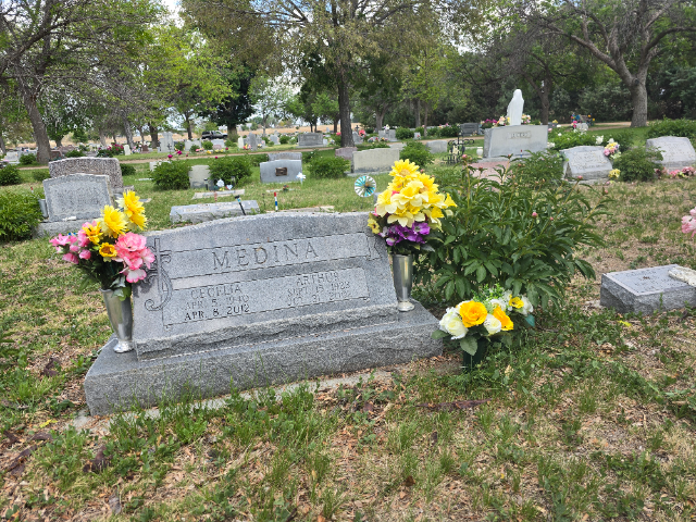 Flower delivery for Arthur Arellano Medina