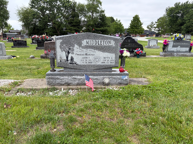Flower delivery for Betty Jo Middleton
