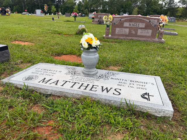 Flower delivery for Bonita Sue Matthews