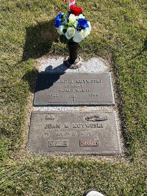 Flower delivery for Edward J. Kuyweski