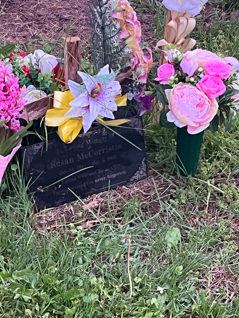Flower delivery for Susan McCorristin