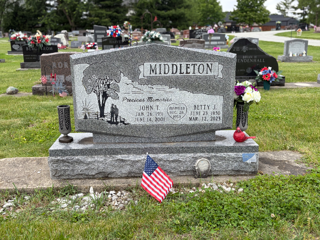 Flower delivery for Betty Jo Middleton
