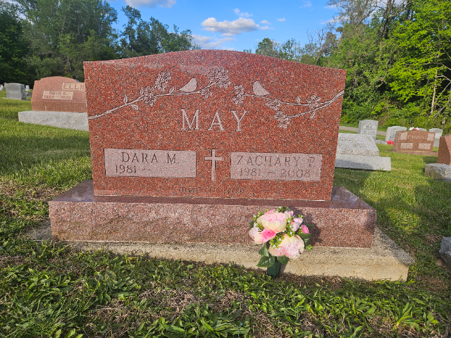 Flower delivery for Zachary P May