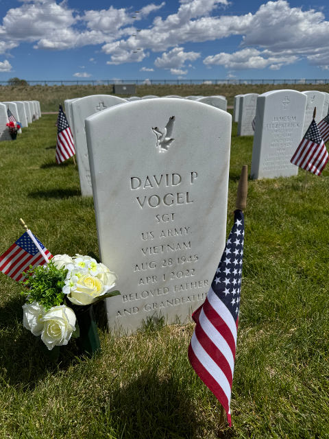 Flower delivery for David Vogel