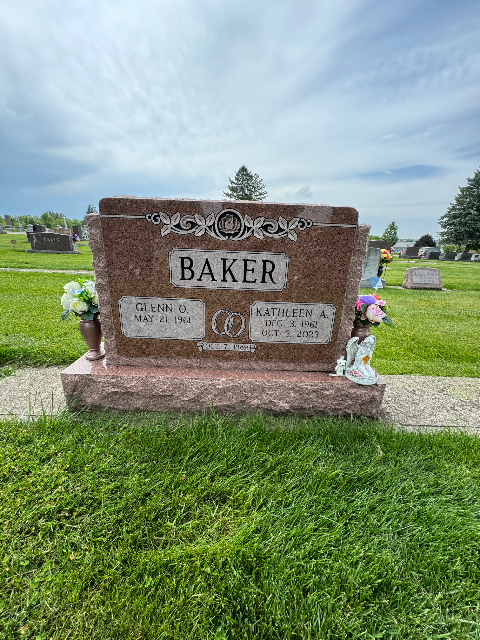 Flower delivery for Kathleen A. Baker