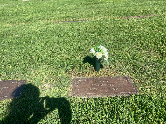 Flowers for Ida Eliza Walker Betts